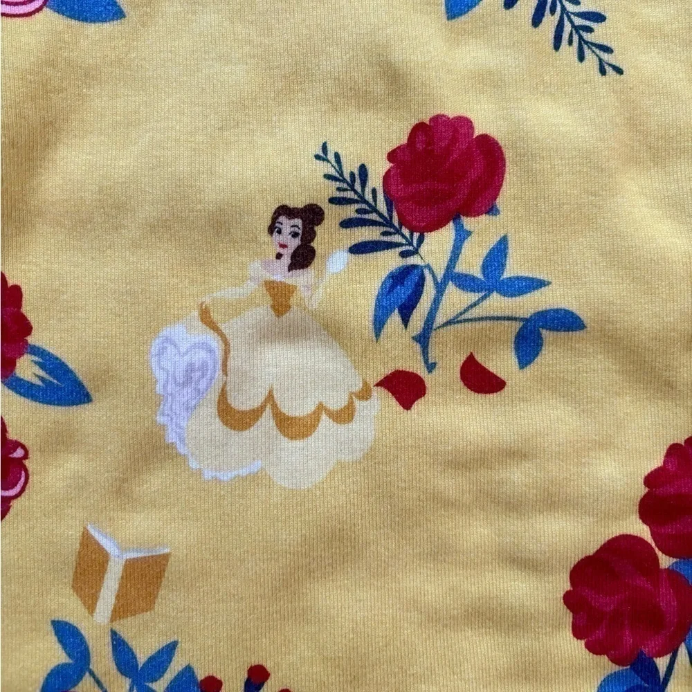 Hanna Andersson Disney Belle Pajama top
